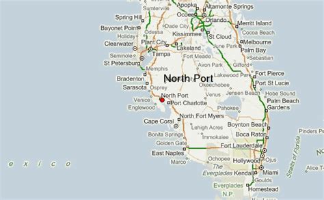 MAP Map Of North Port Fl